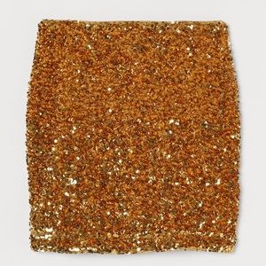Sequin skirt
